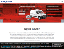 Tablet Screenshot of nijwa.nl